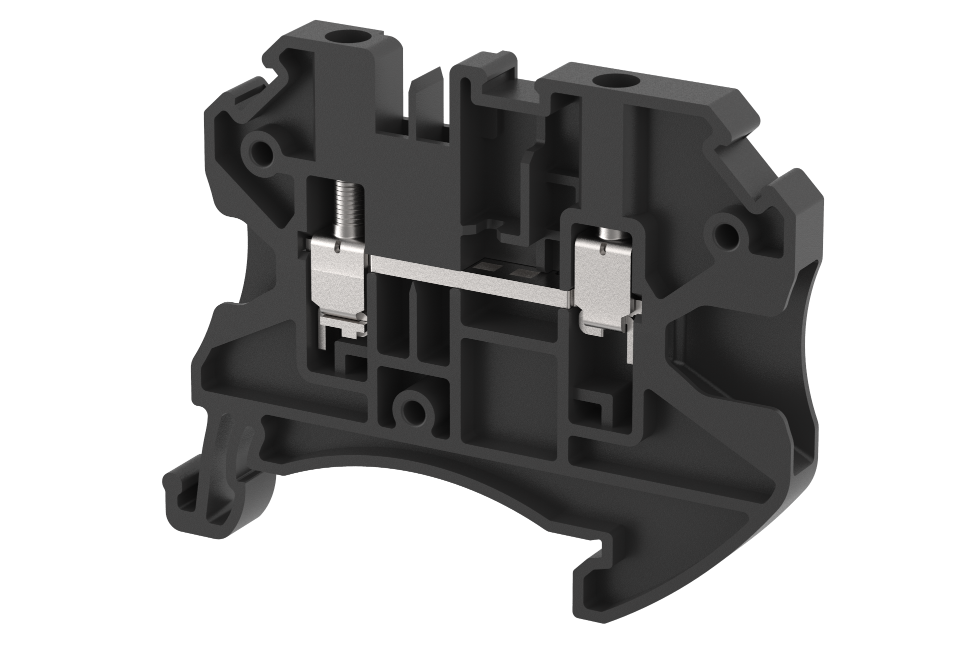 1202010005 Клемма проходная черная TQ2.5-BLACK