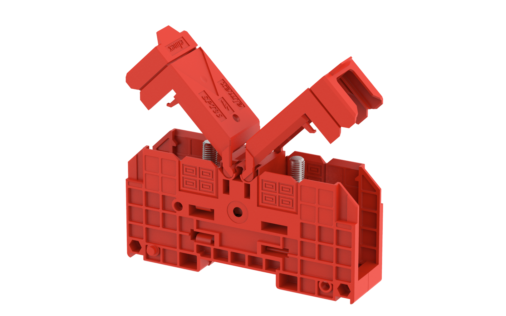 4308450002 Клемма проходная болтовая красная SPT35XL-RED