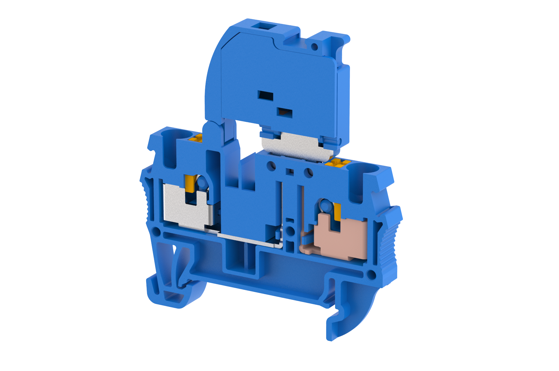 3103260001 Клемма с держателем предохранителя синяя PQF4-BLUE