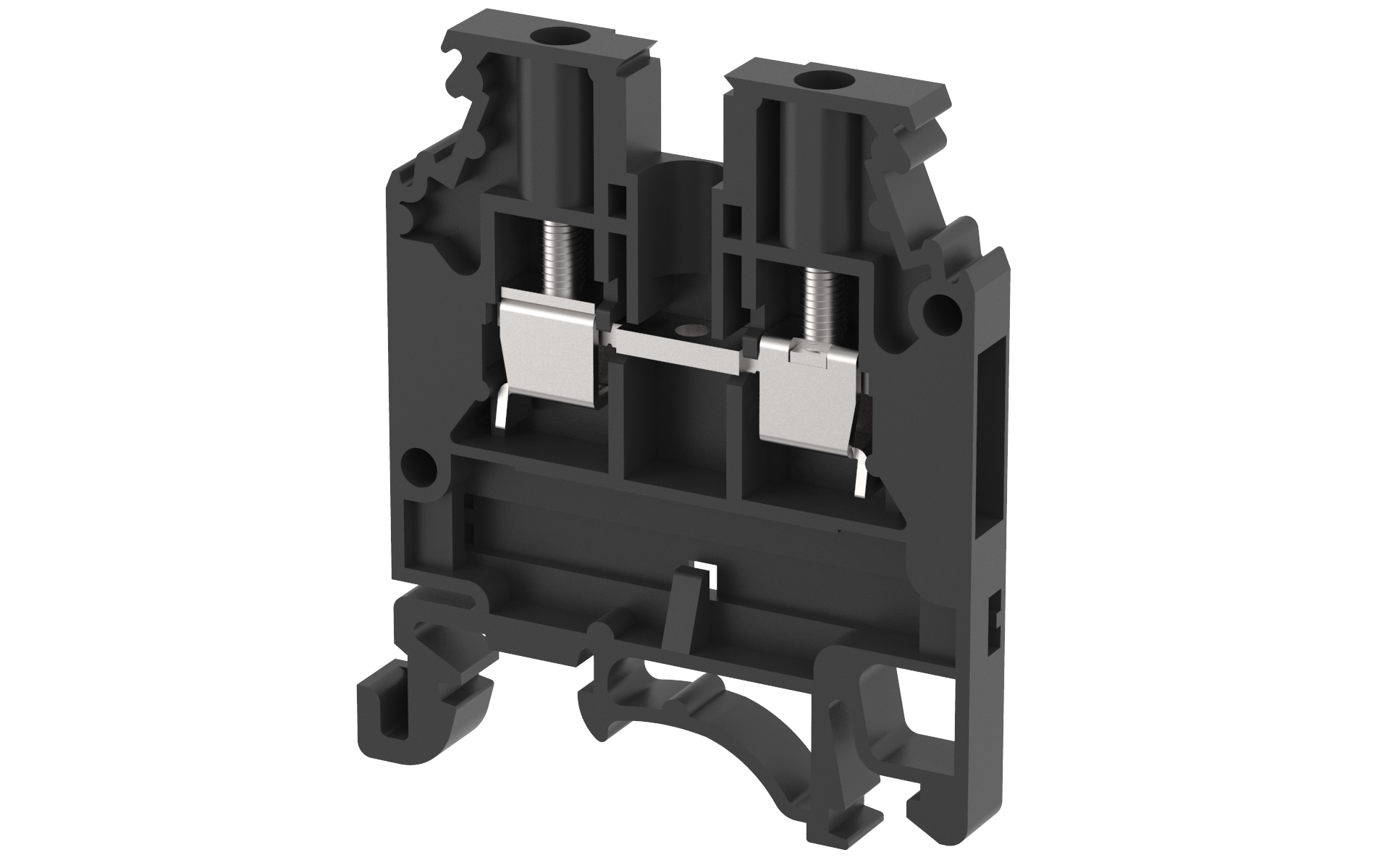 1102010005 Клемма проходная черная KUT2.5N-BLACK