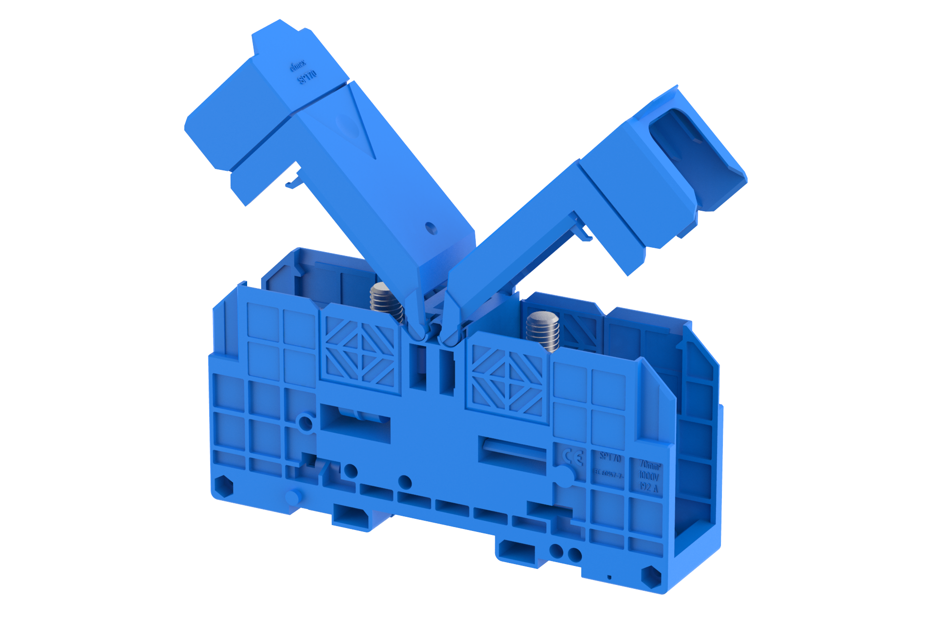 4310450001 Клемма проходная болтовая синяя SPT70XL-BLUE