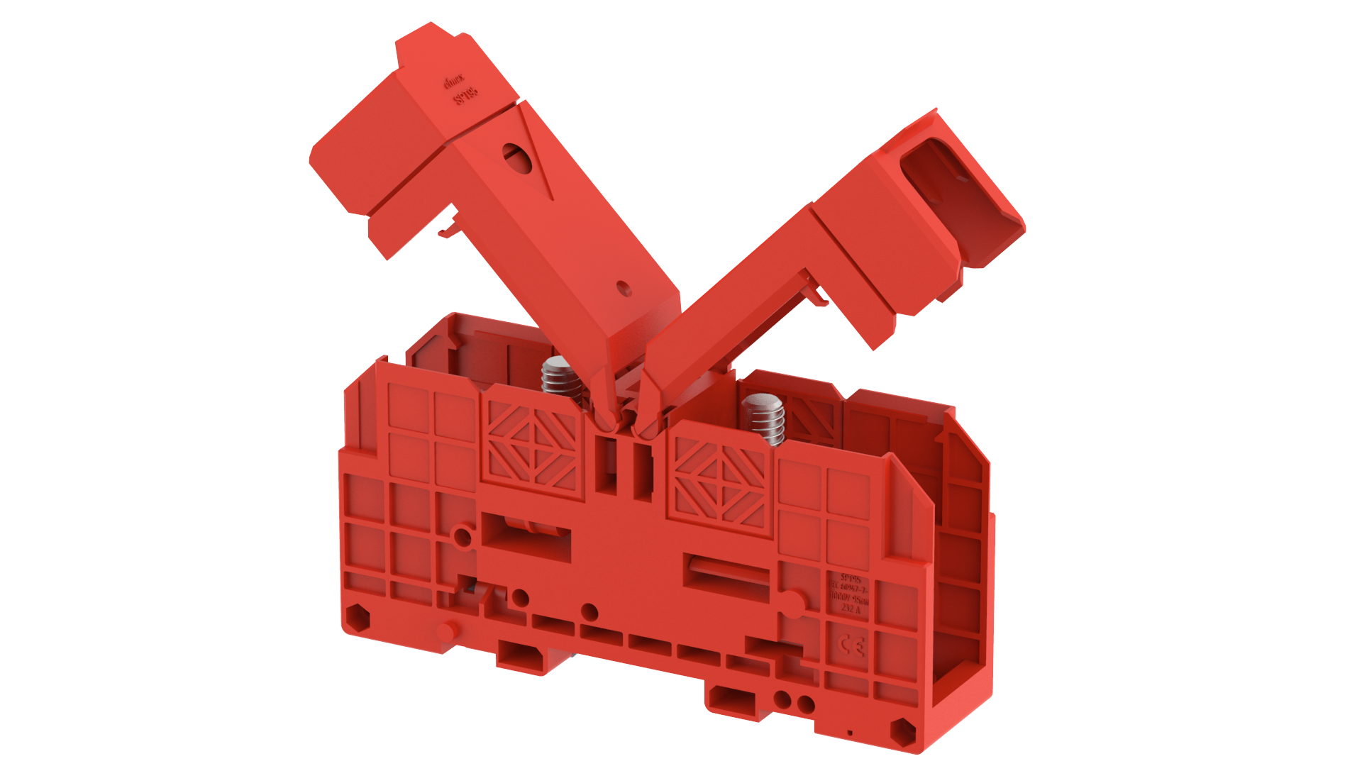 4311450002 Клемма проходная болтовая красная SPT95XL-RED