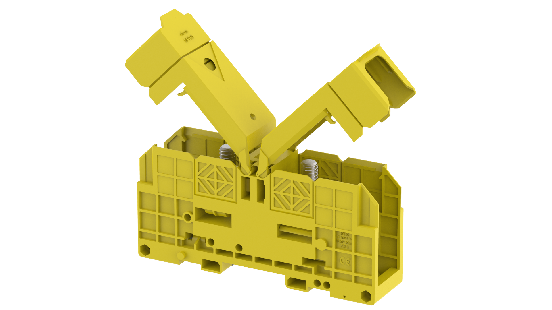 4311450004 Клемма проходная болтовая желтая SPT95XL-YELLOW