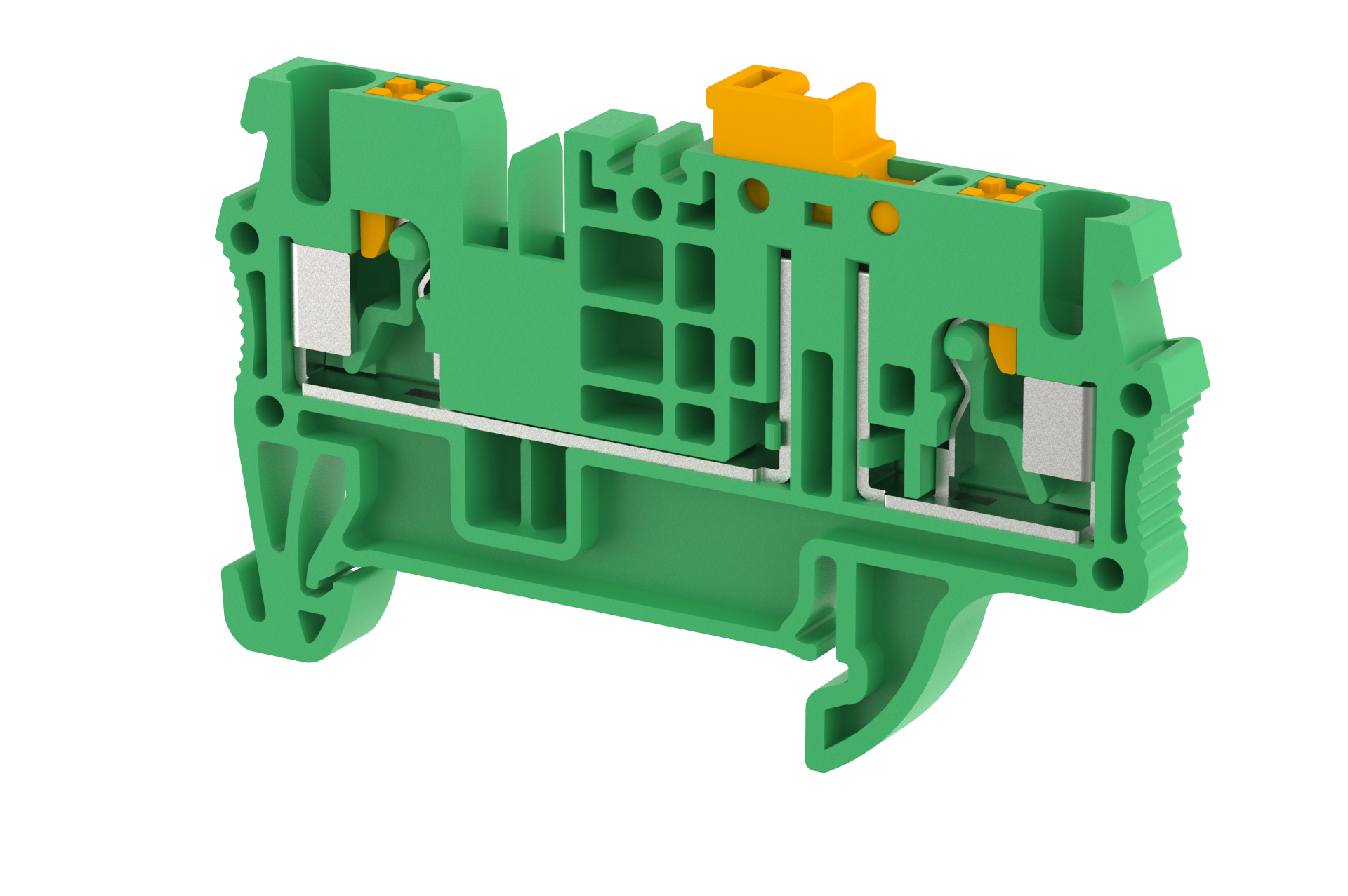 3102120003 Клемма с размыкателем зеленая PQK2.5-GREEN