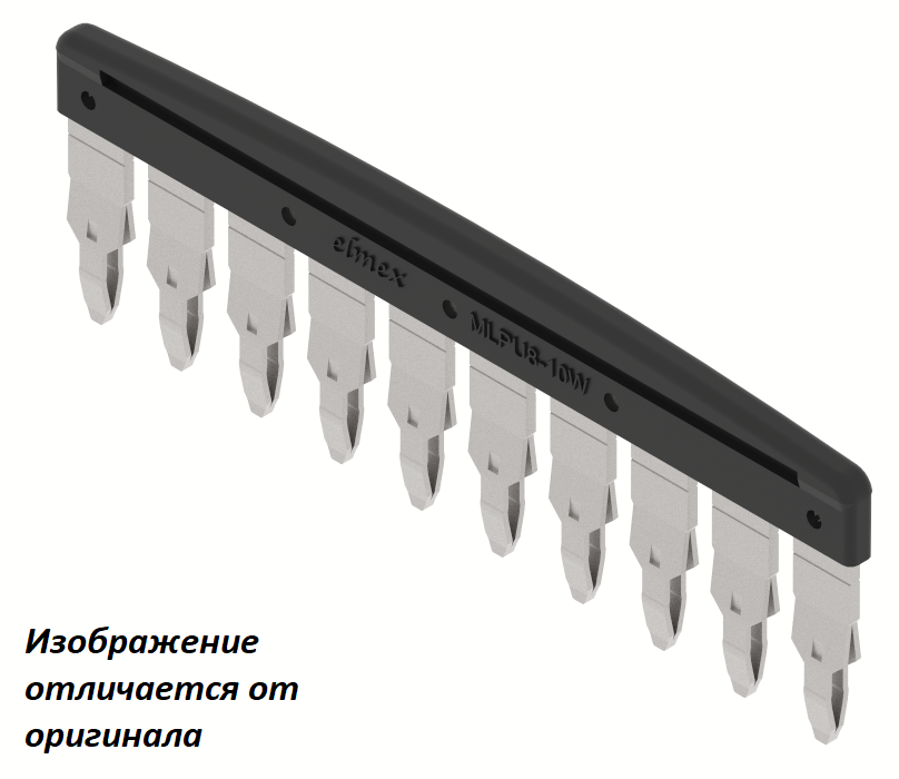 3829040600 Перемычка втычная на 6 полюсов для клемм шириной 8 мм MLPU8-6W