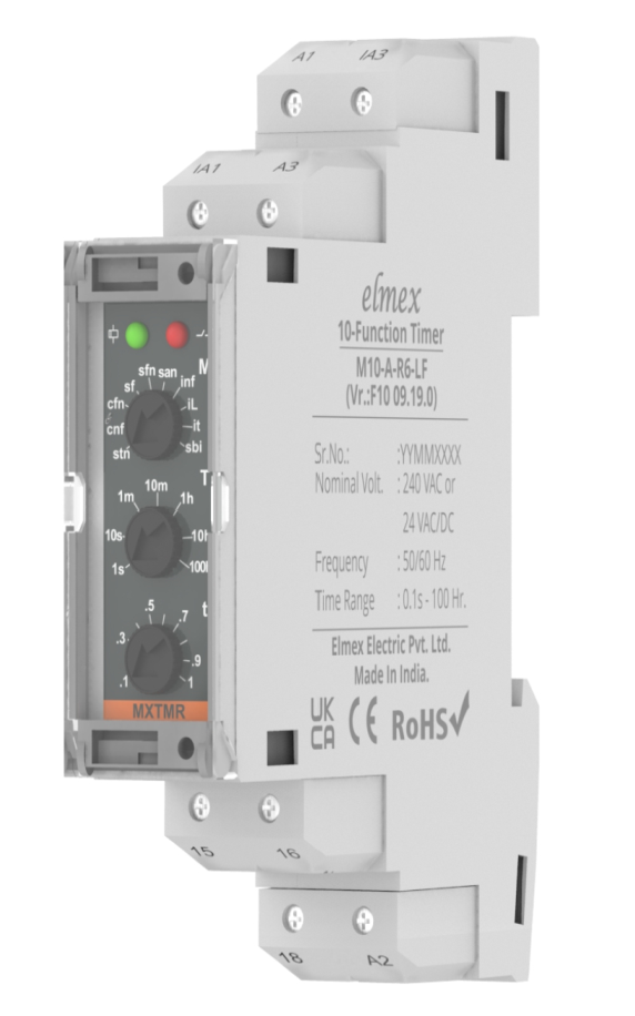5204030000 Многофункциональное реле времени (таймер) M10-A-R6-LF